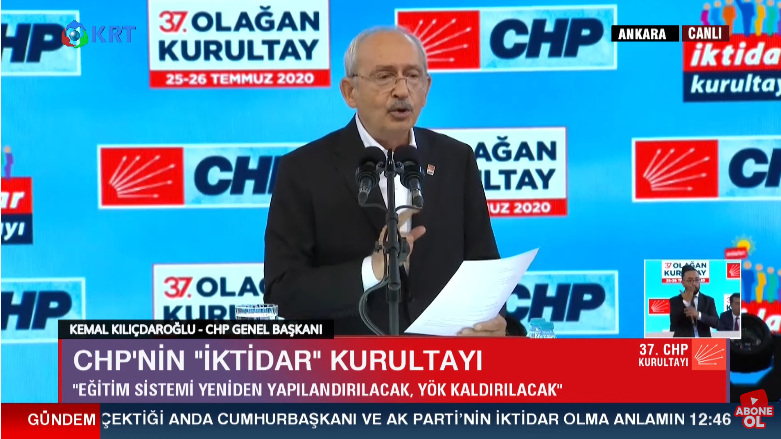 KRT'nin deneyimli ekibi tam kadro CHP kurultayını izliyor - Resim : 5