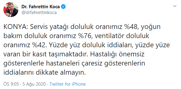 Bakan Koca'dan o müdüre sert yanıt - Resim : 1