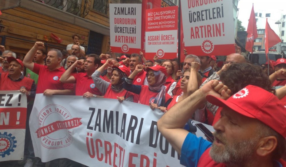 İşçilerden iktidara asgari ücret tepkisi - Resim : 1
