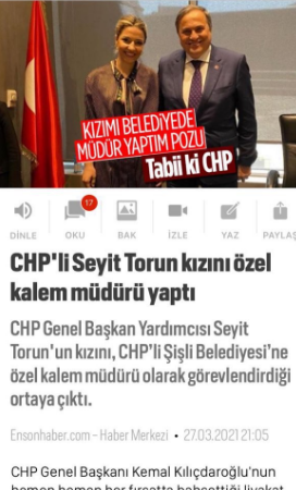 CHP'li Torun yalan haberi ifşa etti - Resim : 1