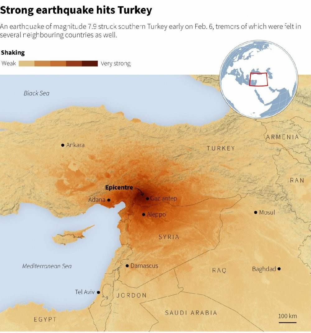 Deprem haritası ortaya çıktı - Resim : 1