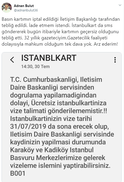 Cumhurbaşkanlığı'ndan 32 yıllık gazeteciye büyük ayıp! - Resim : 1