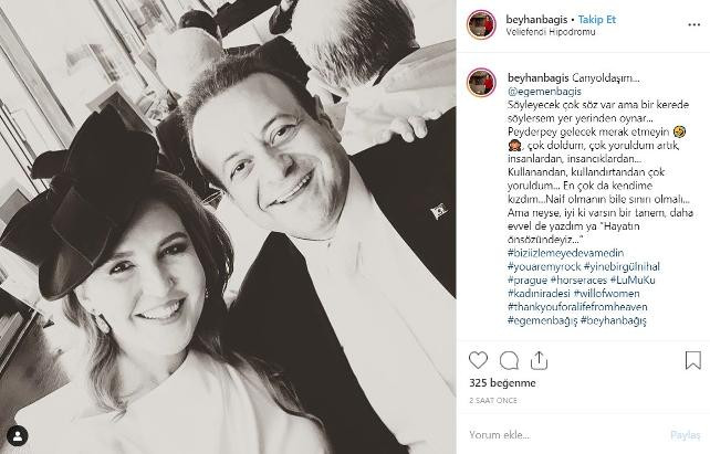 Egemen Bağış'ın eşinden dikkat &ccedil;eken paylaşım - Resim : 1
