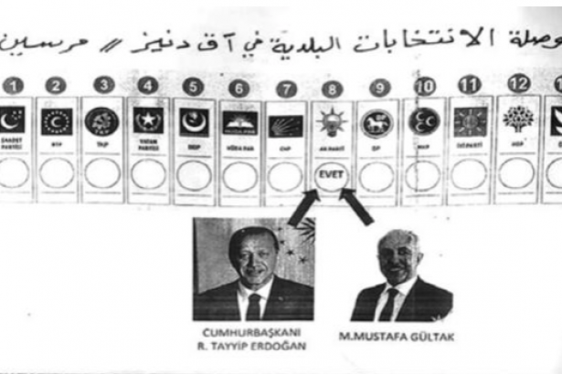 AKP, Suriyelilere oy pusulaları dağıtmış - Resim : 1