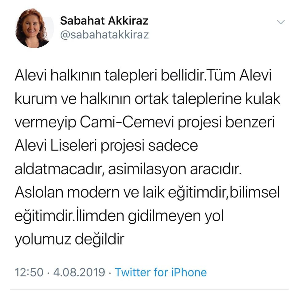 'Alevi lisesi'nde geri adım - Resim : 1