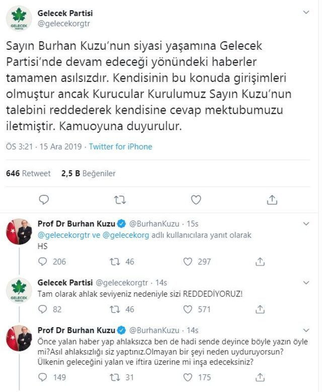 AKP'li Burhan Kuzu sahte hesapla kavga etti - Resim : 2