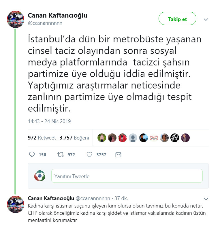 'Metrobüseki tacizci CHP üyesi' iddiası yalan çıktı - Resim : 1