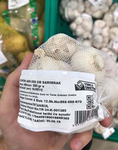Türkiye'nin Suriye'den sarımsak ithal ettiği ortaya çıktı - Resim : 1