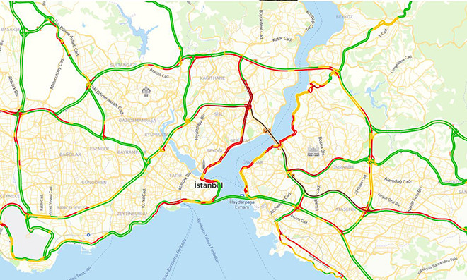 Formula 1 reklam çekimi İstanbul trafiğini kilitledi - Resim : 1