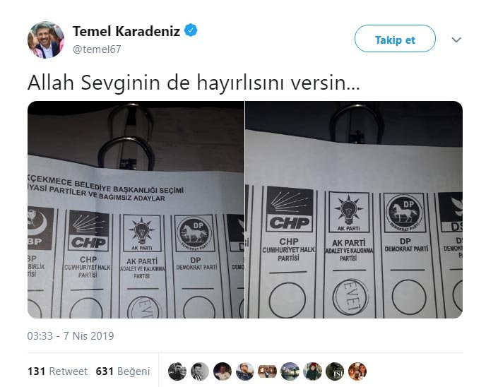 AKP'nin CHP'ye kaybettiği İstanbul'un o ilçesinin adayından sitem dolu mesajlar! - Resim : 1