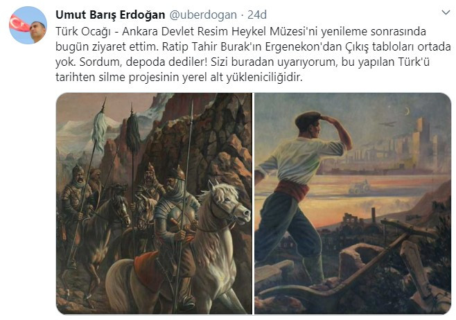 Atatürk'ün talebiyle çizilen 'Ergenekon'dan Çıkış' tabloları nerede? - Resim : 1