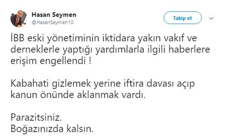 Erdoğan'ın damadının vakfının aldırdığı 'yayın yasağı'na İYİ Parti'den sert tepki - Resim : 1