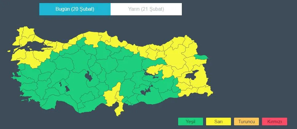 İstanbul ve birçok il için flaş uyarı - Resim : 1