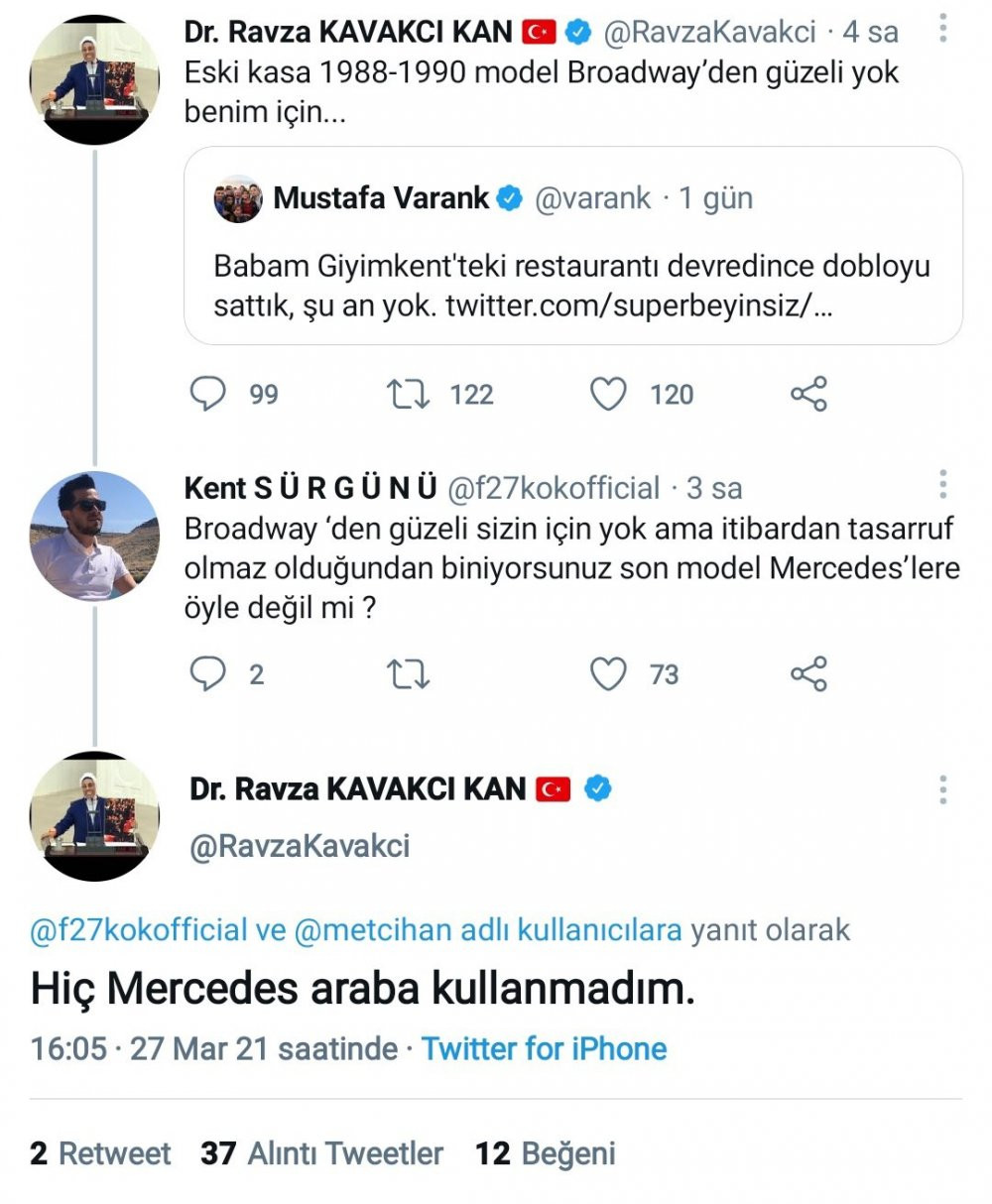 AKP'li Ravza Kavakcı Kan'ın 'Mercedes' yalanı ortaya çıktı - Resim : 1