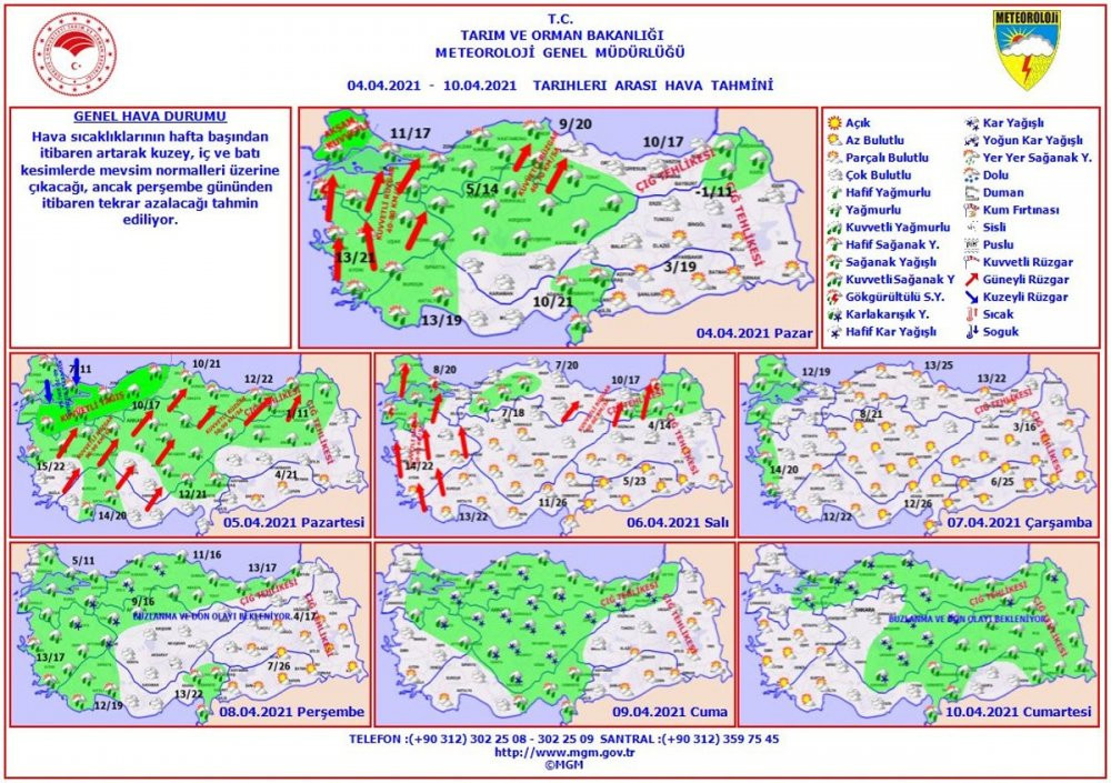 Meteoroloji’den flaş uyarı geldi - Resim : 1