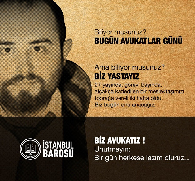 İstanbul Barosu: Biz yastayız - Resim : 1