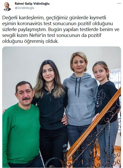 MHP'li belediye başkanı koronavir&uuml;se yakalandı - Resim : 1