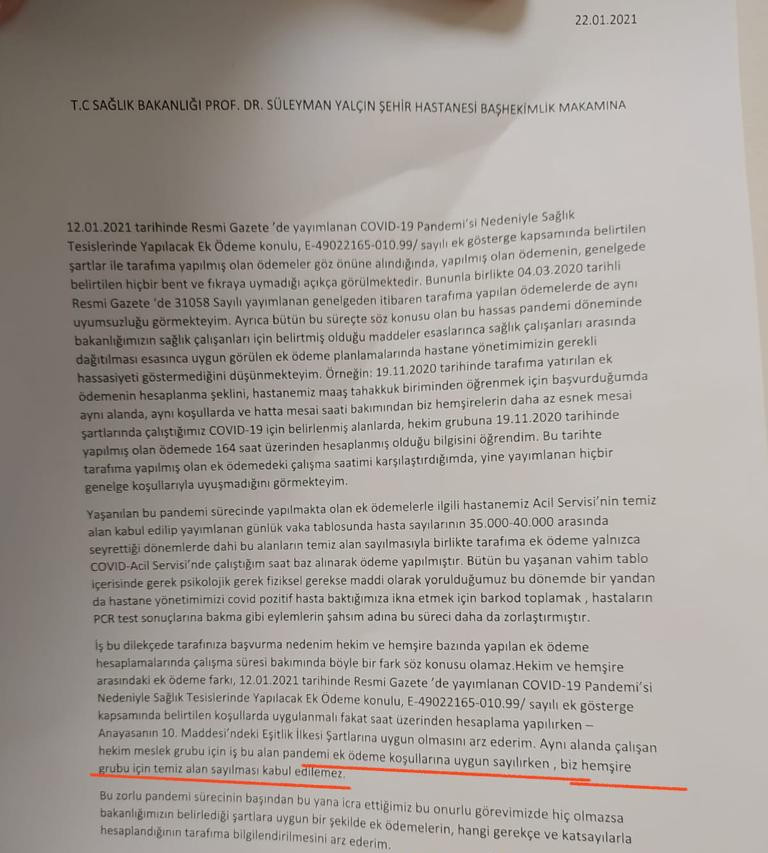 Sağlık emekçilerinin COVİD ek ödemeleri yapılmıyor - Resim : 1