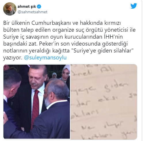 Sedat Peker'in notlarında dikkat çeken detay: Sizi dünyaya manşet yapacağım - Resim : 2