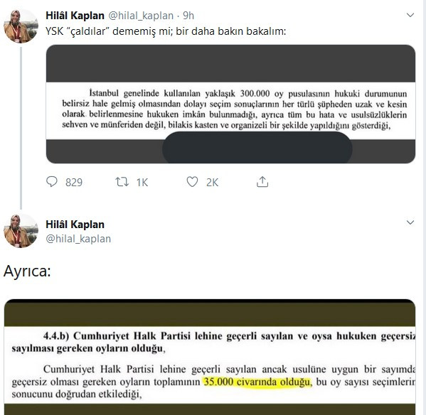 AKP'nin YSK kararı çarpıtması... Çok sert tepkiler - Resim : 1