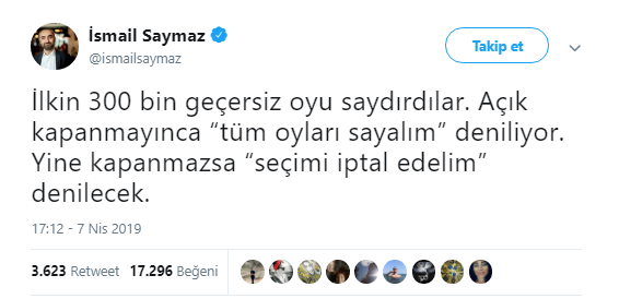 İsmail Saymaz'dan İstanbul Seçimleri ile ilgili şok iddia... - Resim : 1