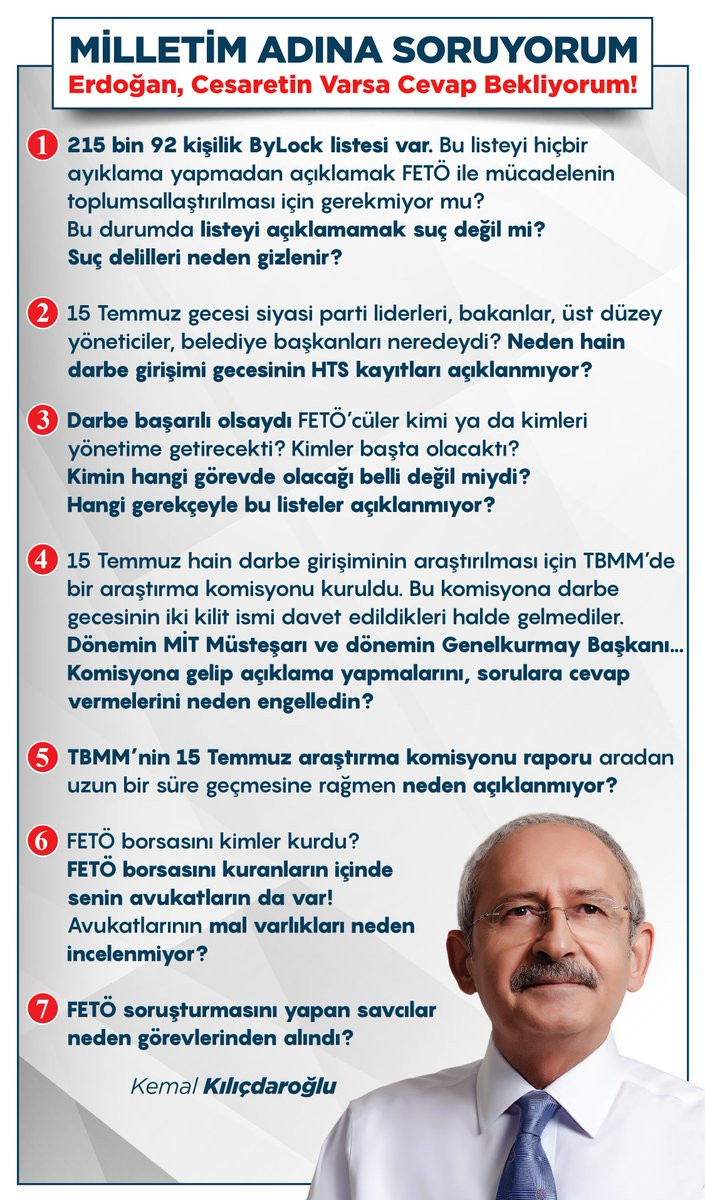 CHP Lideri'nden Erdoğan'a hodri meydan! - Resim : 1