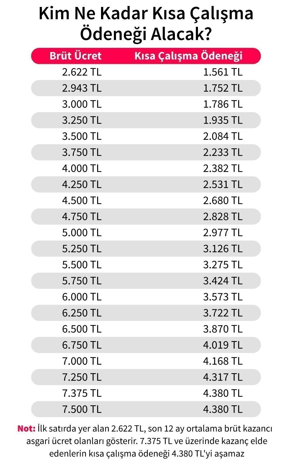 2.3 milyon çalışan 2020 sonuna kadar yarım maaş alacak - Resim : 1