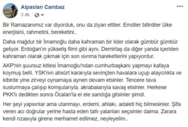 15 Temmuz şehidinin oğlu YSK'nın kararını çok sert sözlerle eleştirdi - Resim : 1