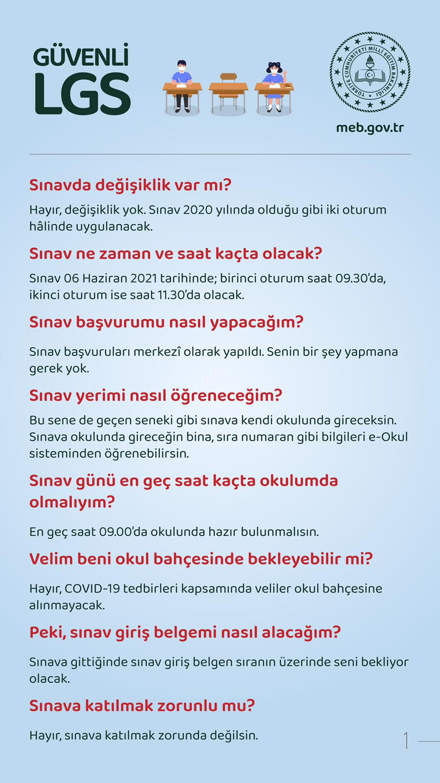 Bakan Selçuk'tan LGS ile ilgili kritik açıklama - Resim : 2