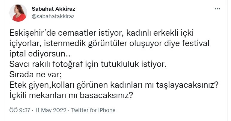 Ünlü sanatçı yasaklara isyan etti: Sırada kadınları taşlamak mı var - Resim : 1