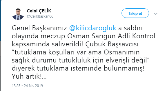 Kılıçdaroğlu'nda saldıran Osman Sarıgün neden serbest kaldı? - Resim : 1