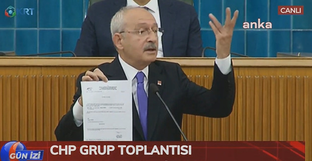 CHP Lideri belgeyi gösterdi! - Resim : 1