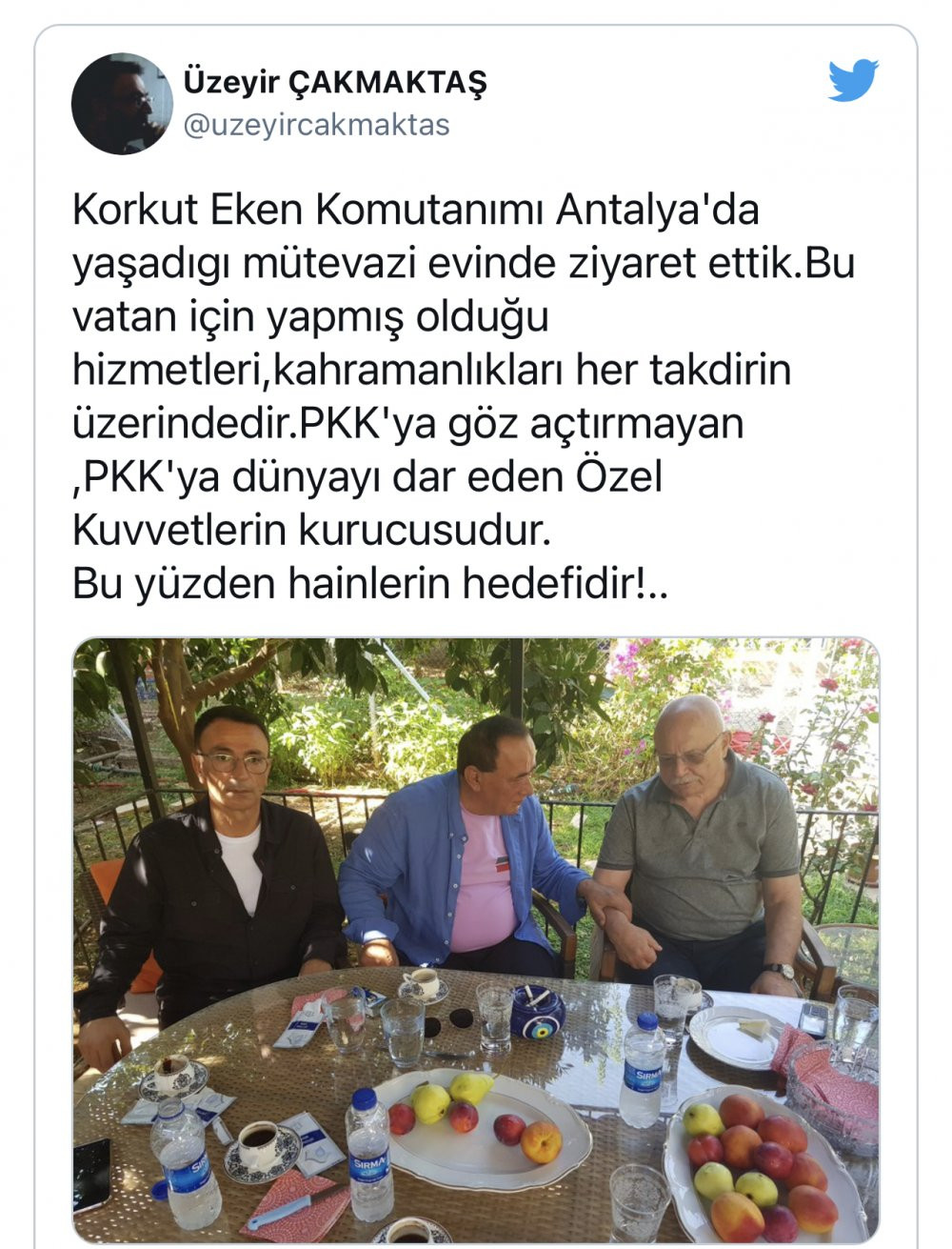 Alaattin &Ccedil;akıcı'dan, Sedat Peker'in su&ccedil;ladığı Korkut Eken'e ziyaret - Resim : 1