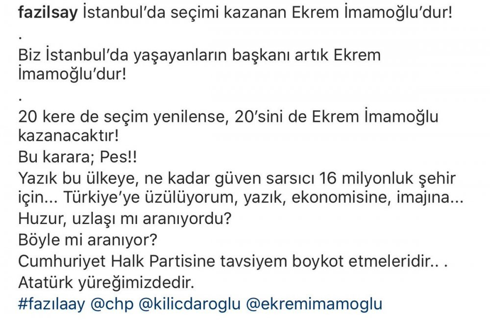 '20 kere de seçim yenilense, 20’sini de Ekrem İmamoğlu kazanacaktır' - Resim : 1