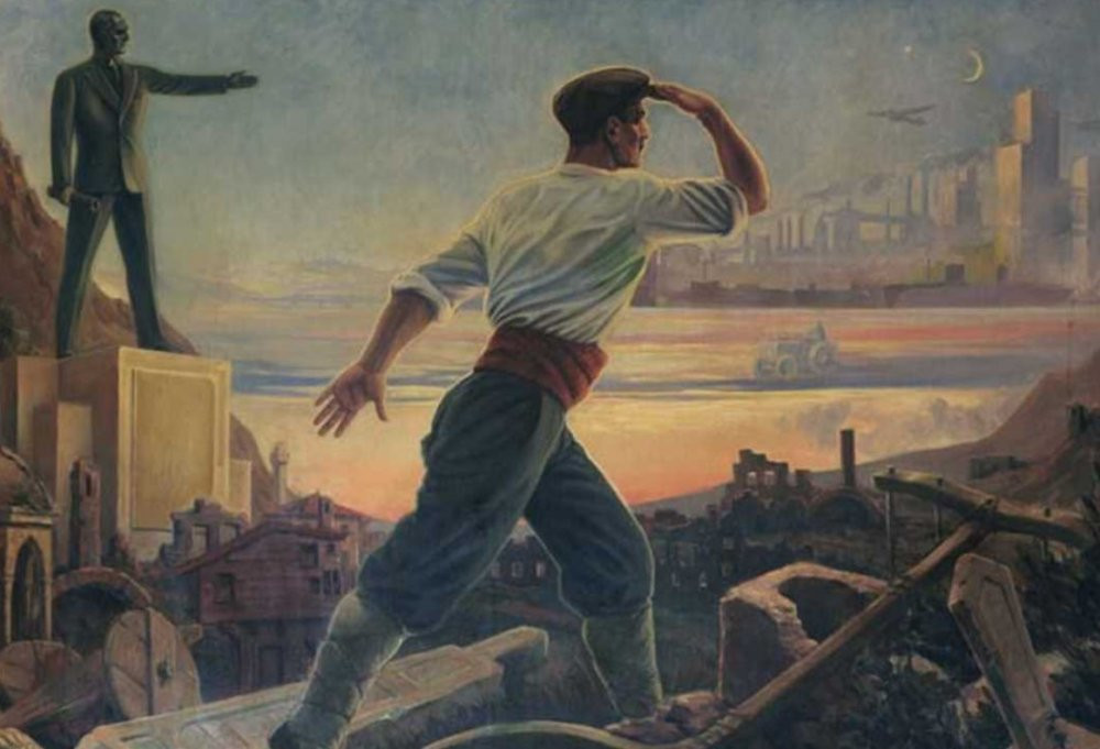 Atatürk'ün talebiyle çizilen 'Ergenekon'dan Çıkış' tabloları nerede? - Resim : 3