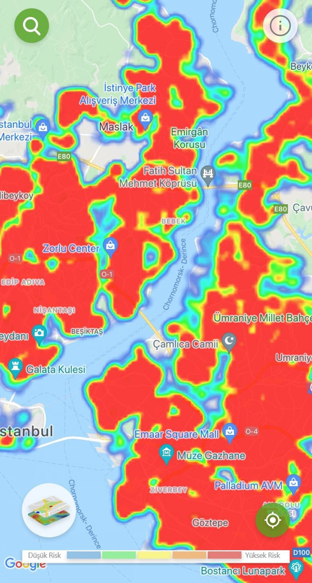 Omicron sonrası İstanbul haritası kırmızıya döndü - Resim : 1