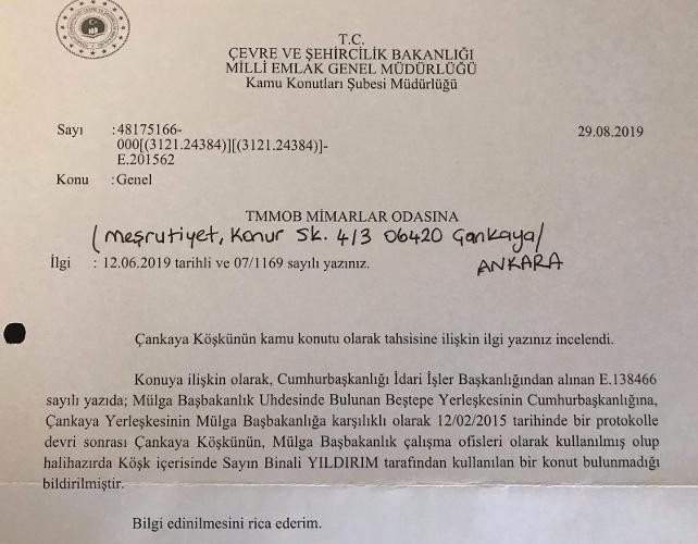 Binali Yıldırım Çankaya Köşkü'nden taşındı - Resim : 1