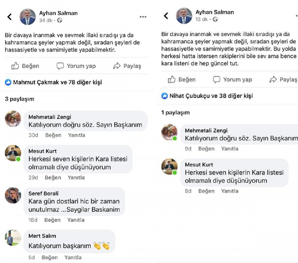 AKP'li il başkanının ‘kara liste'si tartışma çıkardı - Resim : 1