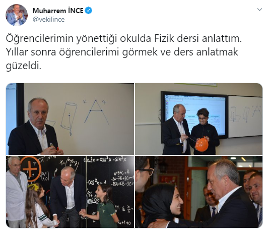 Muharrem İnce derse girdi - Resim : 1