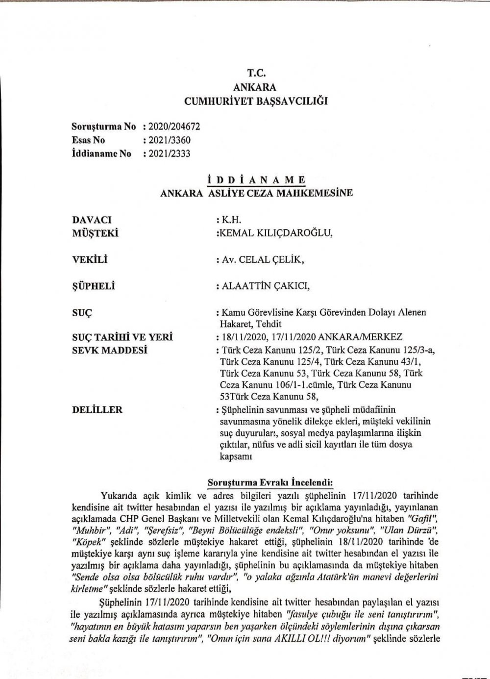 Kılıçdaroğlu'nu ölümle tehdit eden Alaattin Çakıcı hakkında flaş gelişme - Resim : 1