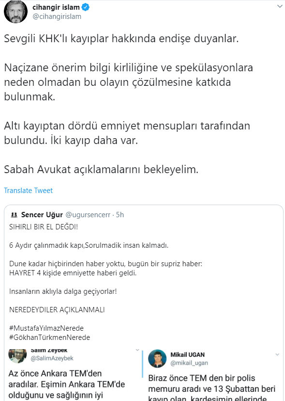 Kayıp KHK'lı FETÖ şüphelileri nerede bulundu? AKP'li vekilden savcılara çağrı - Resim : 1