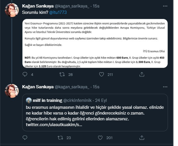 Erasmus öğrencilerinin hibeleri kesildi, öğrenciler ortada kaldı - Resim : 1