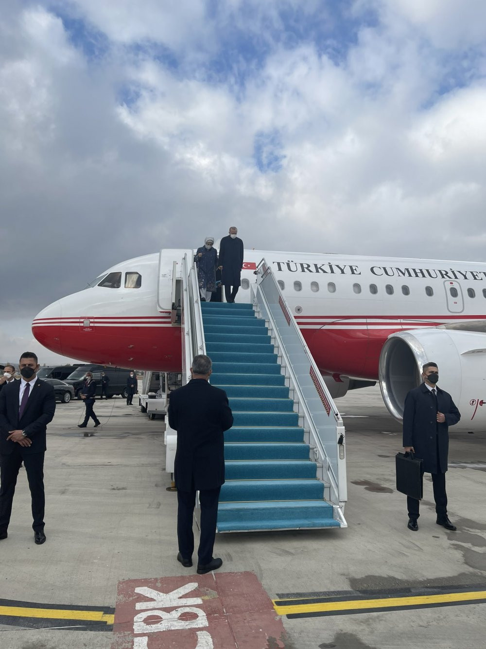 Erdoğan'a Ankara'da karşılama - Resim : 1