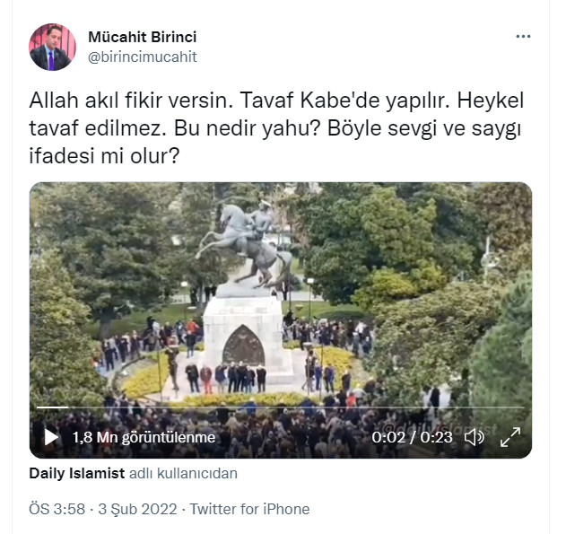 AKP'li Birinci, Atatürk düşmanı babasının izinde...  - Resim : 1