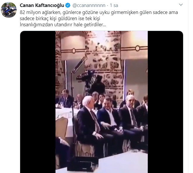 Erdoğan'ın İdlib ve şehitler açıklamasını yaptığı konuşmadaki 'kahkahalar' tepki çekti - Resim : 2