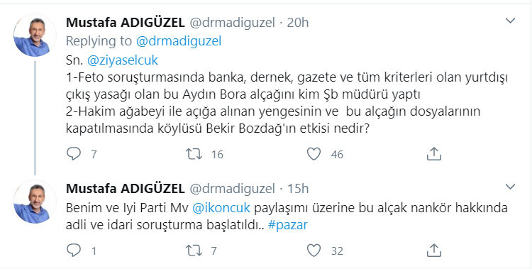 Koronavirüs salgınında Atatürk'ü hedef alan şube müdürünün FETÖ dosyasını kim kapattı? - Resim : 2