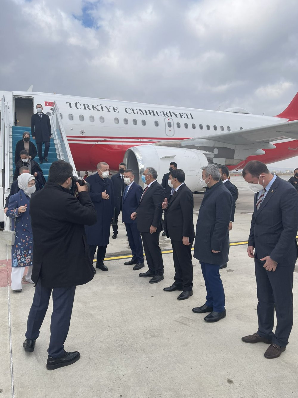 Erdoğan'a Ankara'da karşılama - Resim : 2