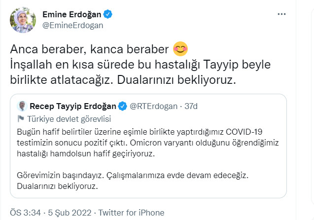 Cumhurbaşkanı Erdoğan koronavirüse yakalandı - Resim : 2