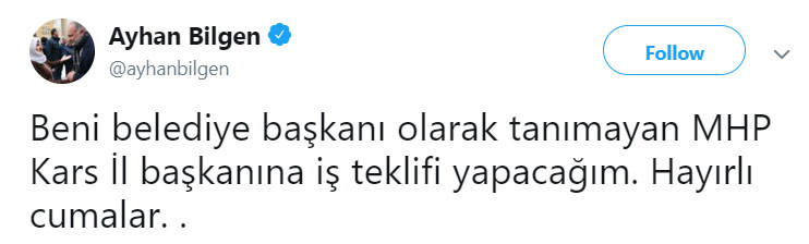 HDP'li belediye başkanından MHP'li isme iş teklifi - Resim : 1