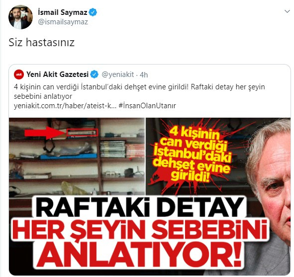 Fatih'te 4 kardeşin toplu intiharına AKİT'ten skandal sözler - Resim : 2